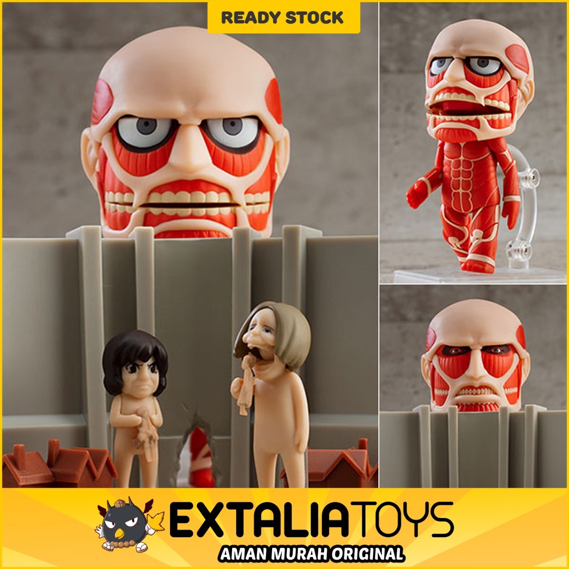 Nendoroid Colossal Titan Renewal Set Nendoroid Colossal Titan Renewal Set